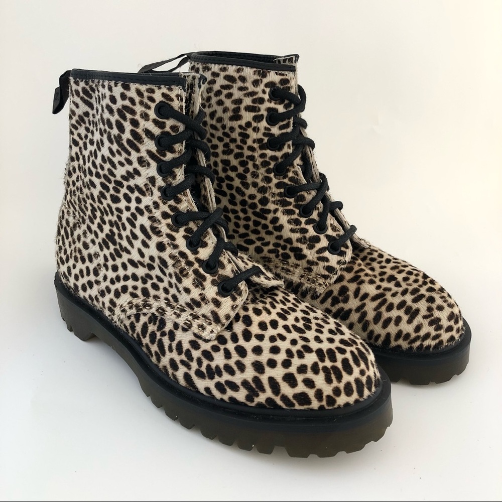 Dr. Martens Topos 1460 Pony Hair Spotted Boots